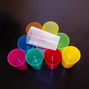 Gobelets plastique reutilisables 1