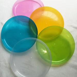 Eventail d'assiettes